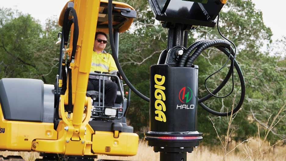 HALO auger drive.