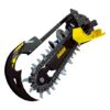 Rendu de la trancheuse XD 1200 Bigfoot.
