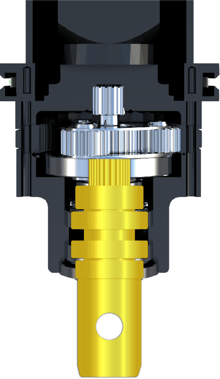 2-Piece shaft design. Digga.