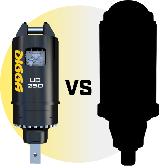 Digga torque head comparison.