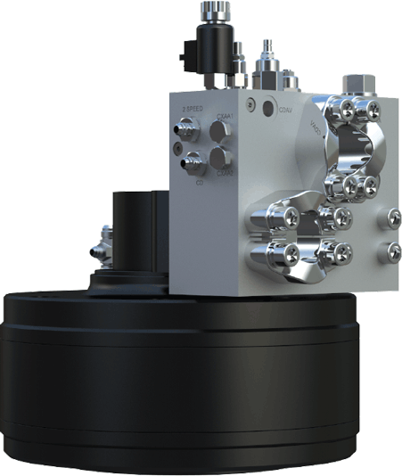 Radial piston Digga motor.